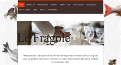 Desktop Screenshot of lefragole.com